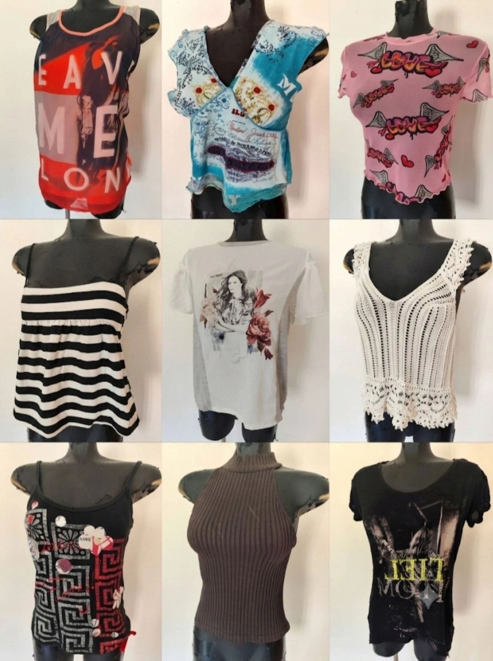 Lote de 9 Blusas para Mulher (M)